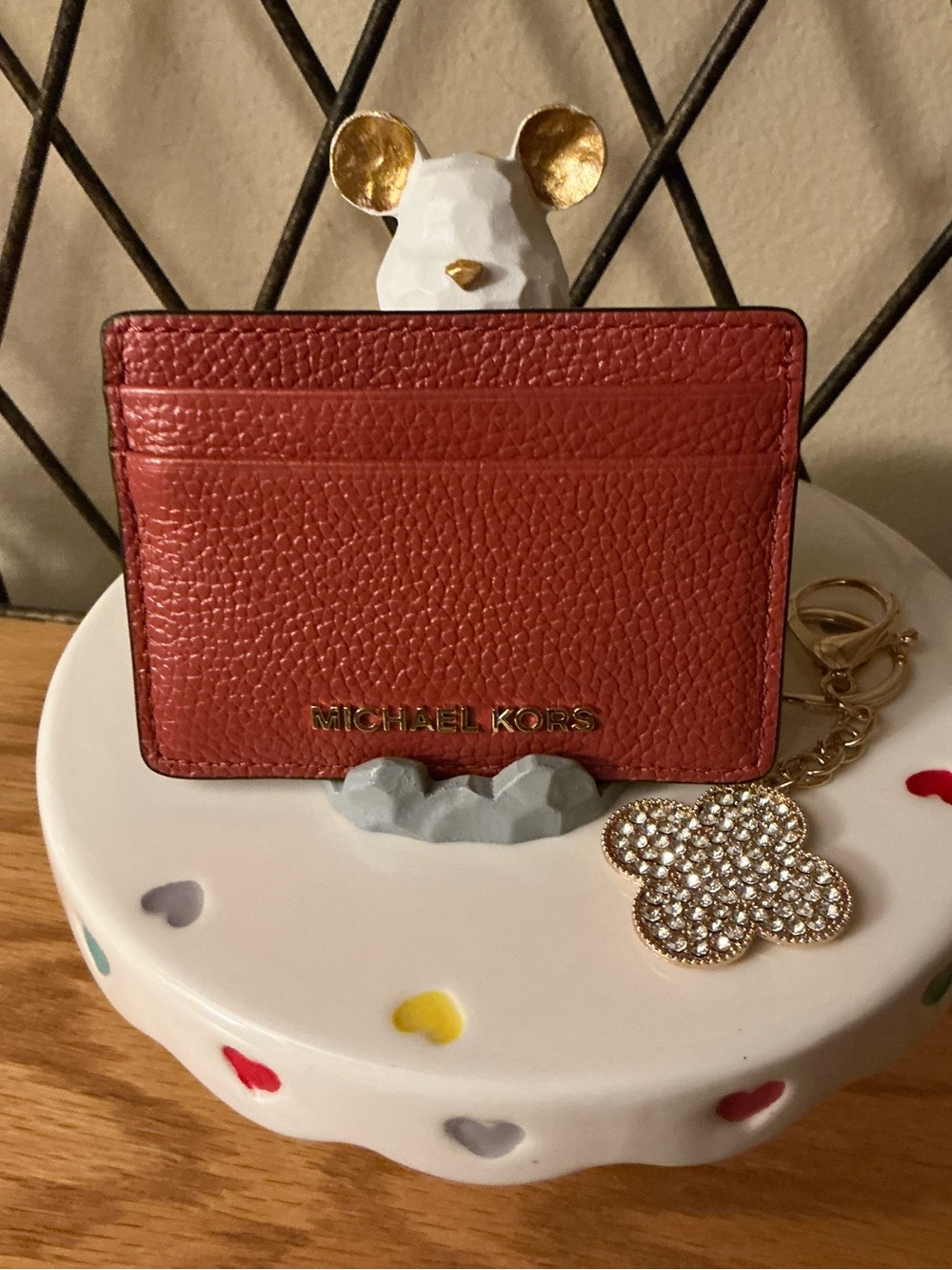 Michael Kors Leather Card Case Nwt - Picture 2 of 4